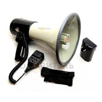 Мегафон РМ-25СПА bluetooth, АКБ, запись 240 сек, до 100 Вт, MP3, USB, SD, сирена.