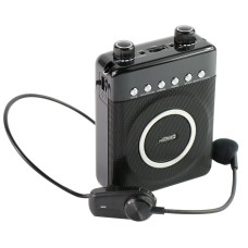 Громкоговоритель с беспроводным микрофоном П-45 с записью, эхо, тон, USB/microSD/AUX/Bluetooth