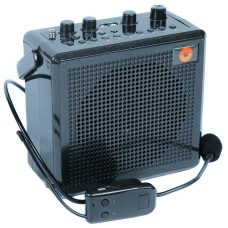 Колонка с беспроводным микрофоном РМ-91 с АКБ, 70 Вт, MP3, USB, mSD, bluetooth, запись, ЭХО, FM, AUX.